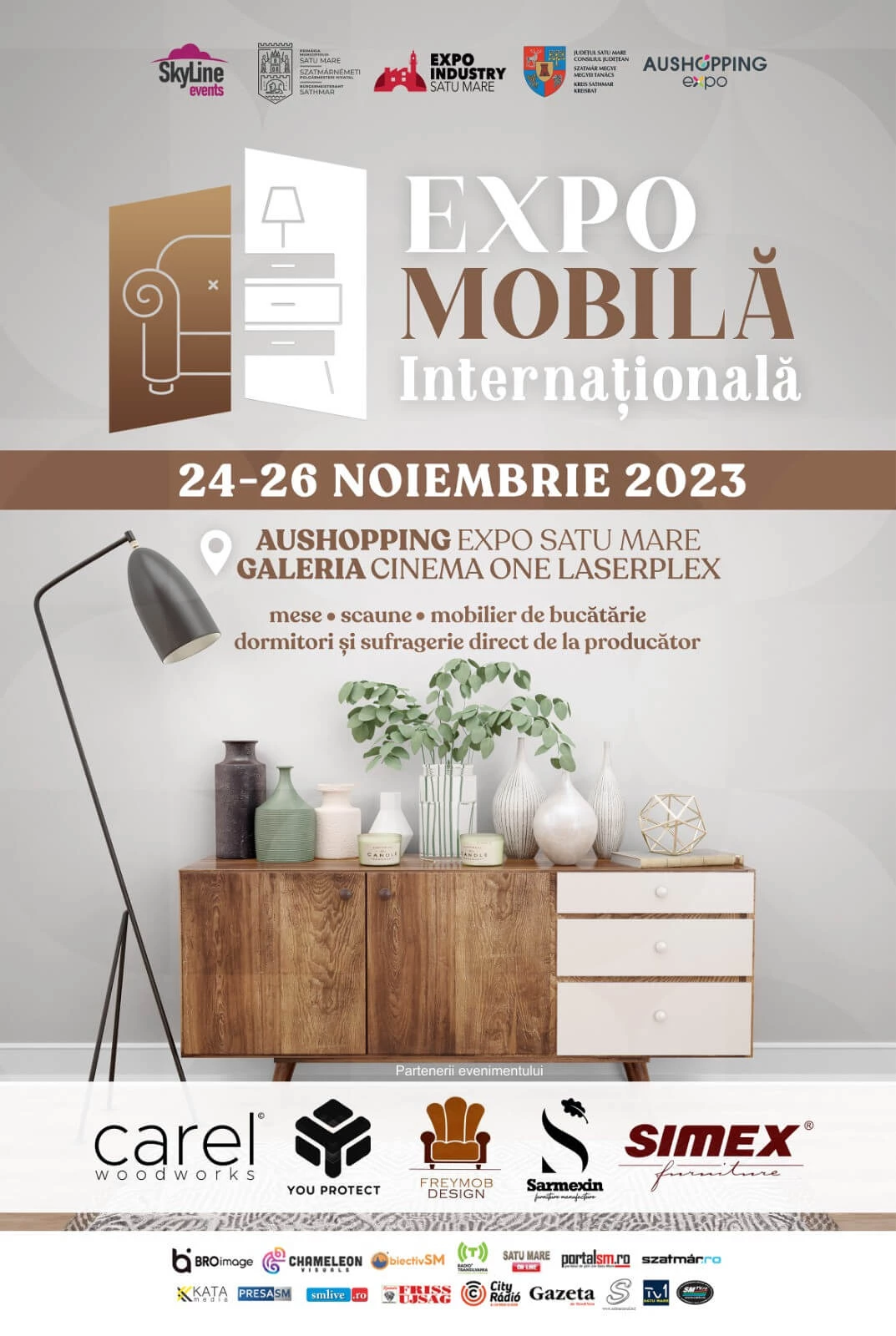 Între 24 - 26 noiembrie ne vedem la Expo Mobilă Internațional